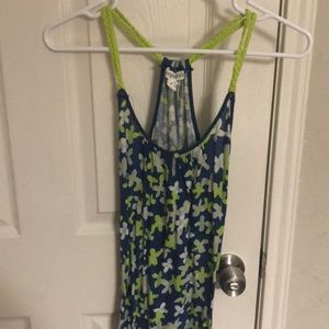 Flower print tank top